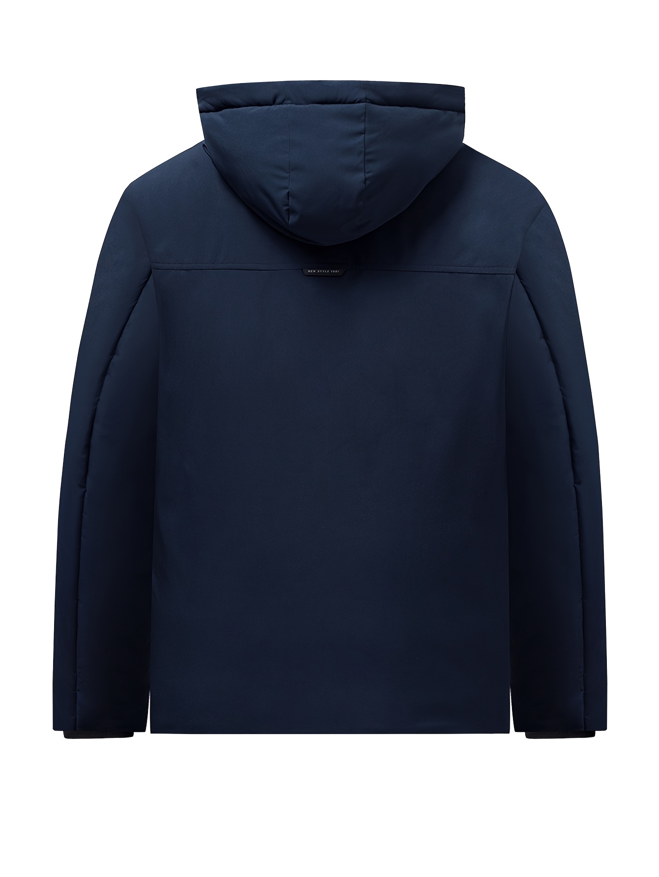 Men's Padded Jacket with Three-Dimensional Cutting