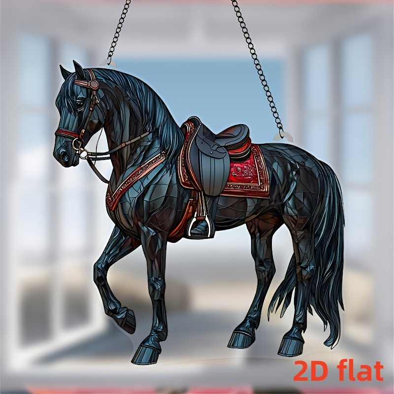 

2d Flat 2d Flat A Stylish Acrylic Sun - 8-inch Hanging Decoration, Suitable For Home, Room, , Unique Gift, Equestrian Enthusiasts, , Housewarming, Holiday Decoration