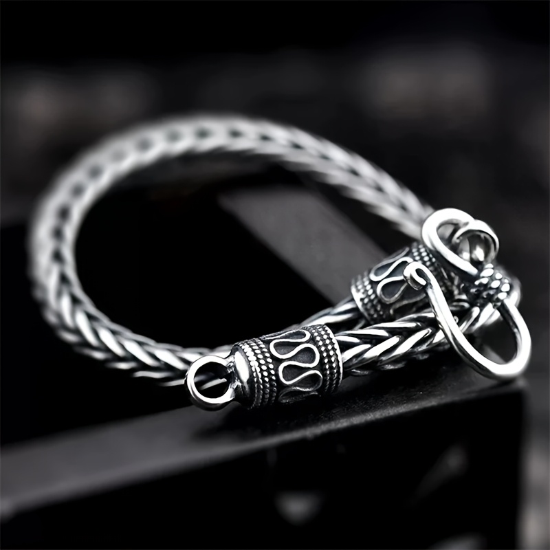 Unisex Handwoven Fox Tail Chain Tribal Ethnic Style Bracelet