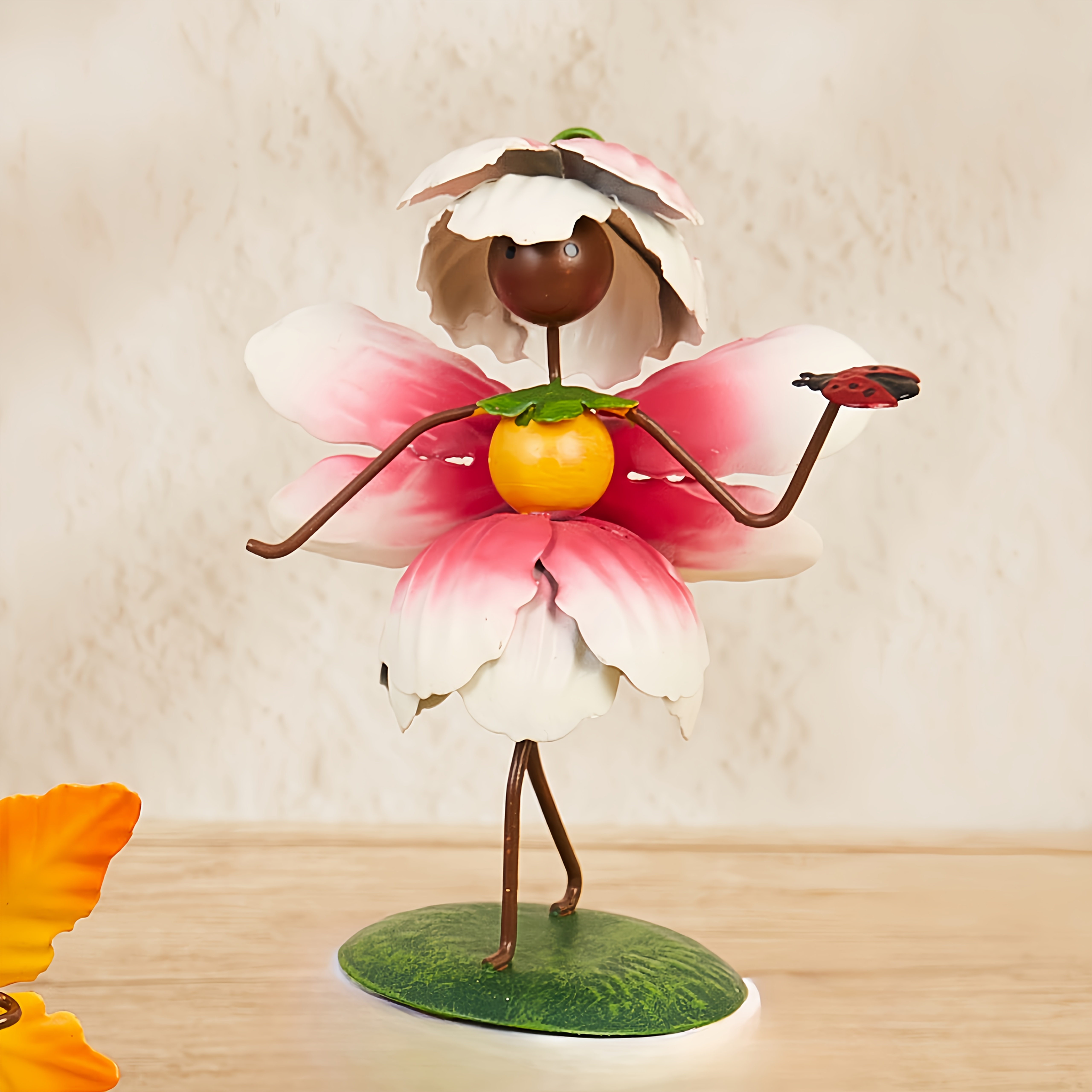 handcrafted metal fairy garden figurines forest - Temu