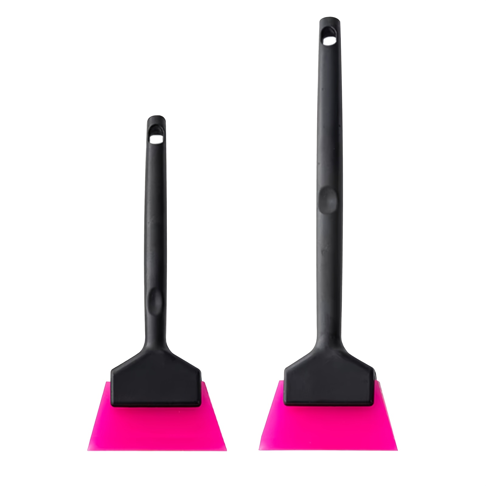 TEMU 2pcs Car Film Tool Set, Tpu Car Cover Scraper, Soft Scraper For Car Window Film, Water Scraper, And Car Cleaning Tool