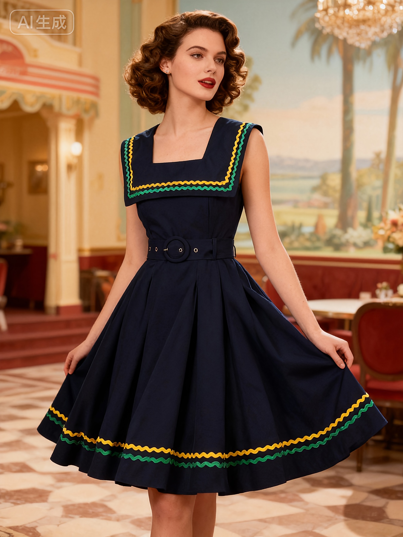 1930s dresses sold on Temu United States