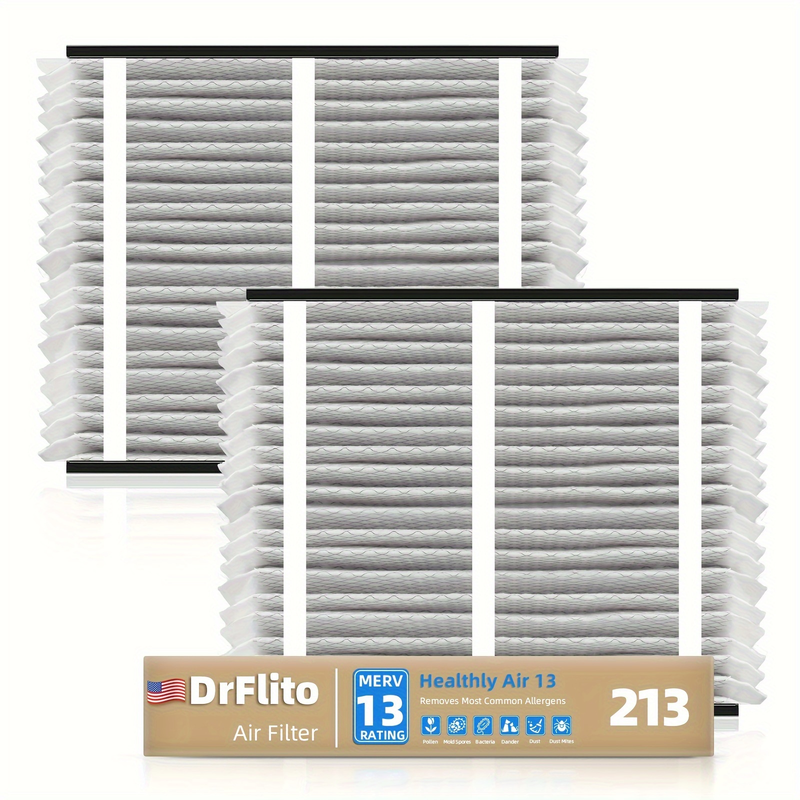 

2pack 213 Replacement Filter For Air Purifiers - 13, , 20x25x4