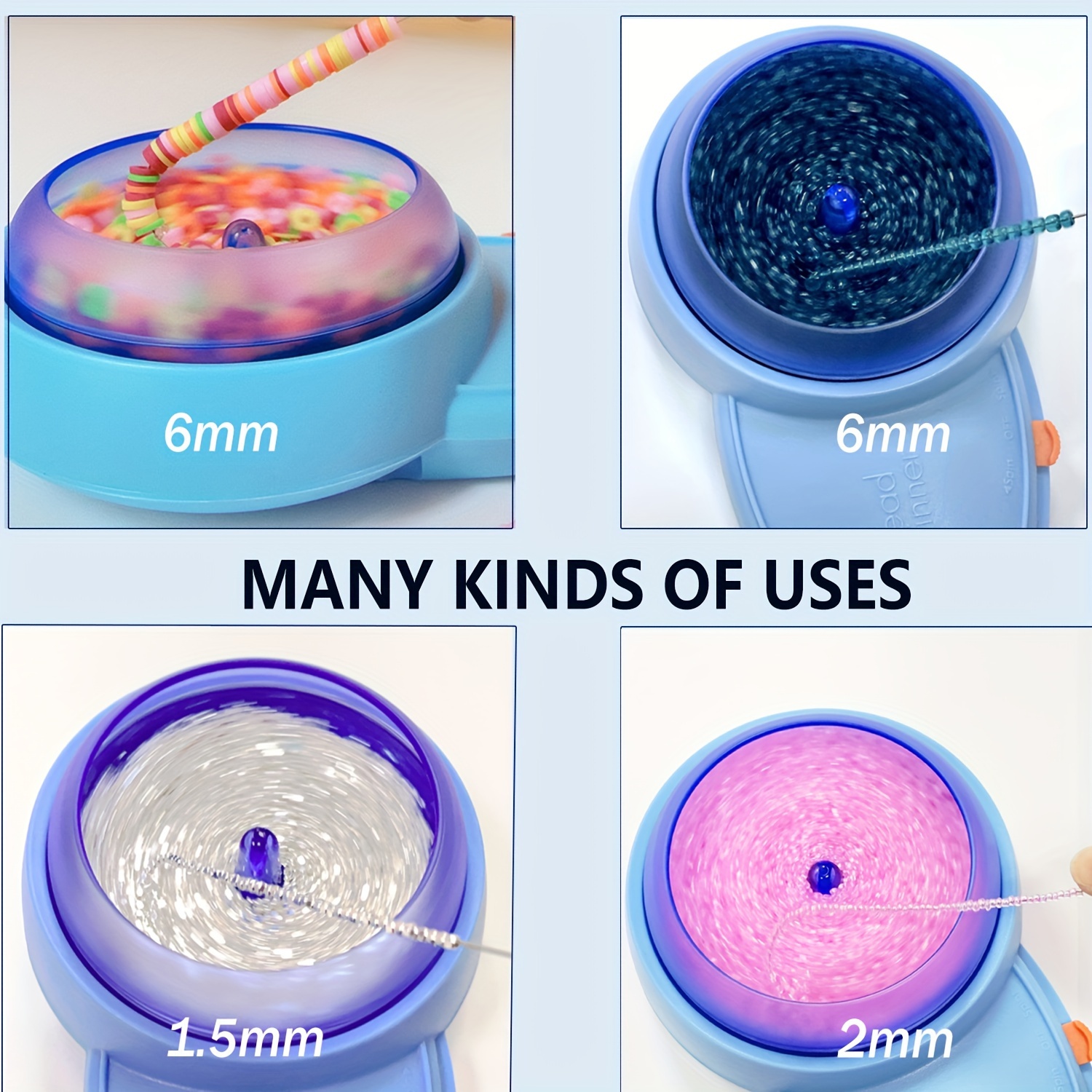 diy electric bead machine automatic bead threading Temu United