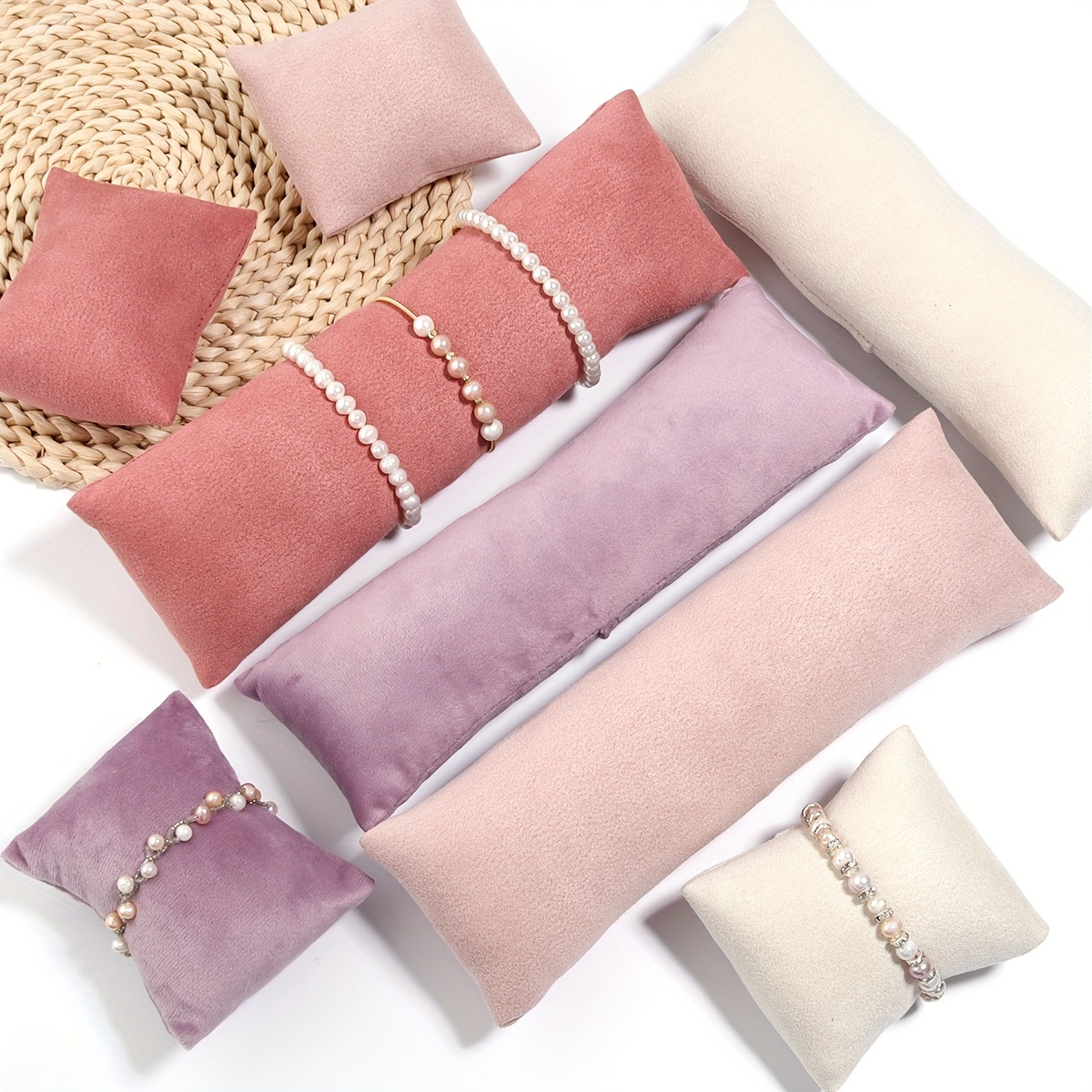 

Suede & Jewelry Display Set For Necklaces And Watches - -size, Necklace Stand & , Jewelry Display And Packaging , No Needed,jewelry Making Display & Packaging ,beading&jewelry Making