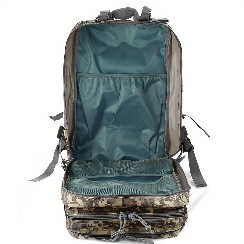 45l portable backpacks molle army outdoor hiking trekking rucksack