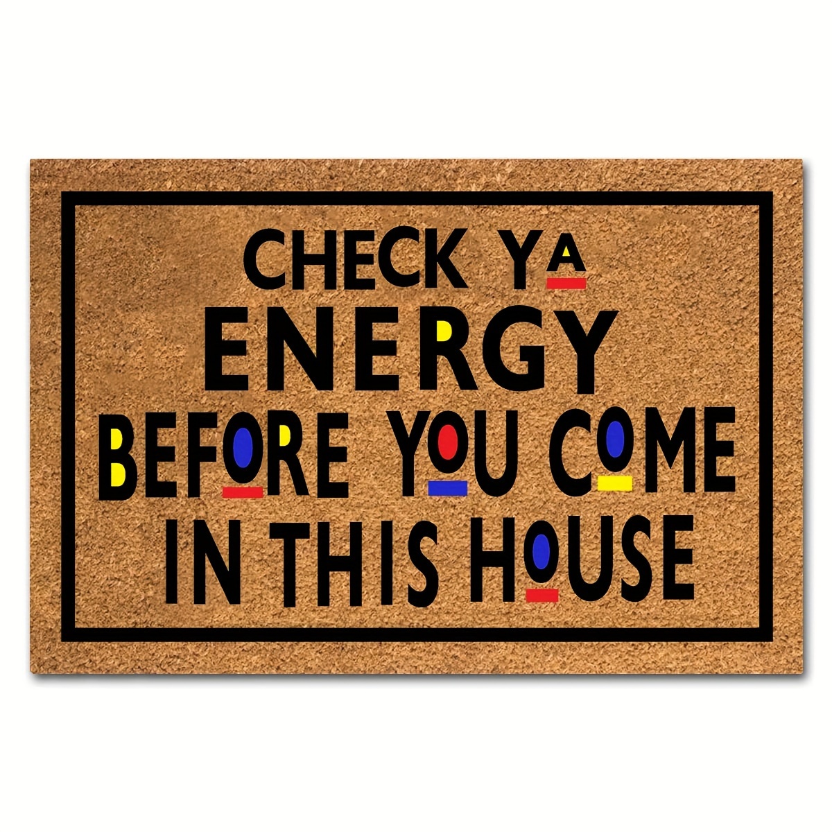 

Funny Coir Doormat Come In This House Front Door Mat Entryway Outdoor Mat With Heavy Duty Front Porch Welcome Mats Entry Natural Coir Brown Mat 23.7 X 15.7 Inch