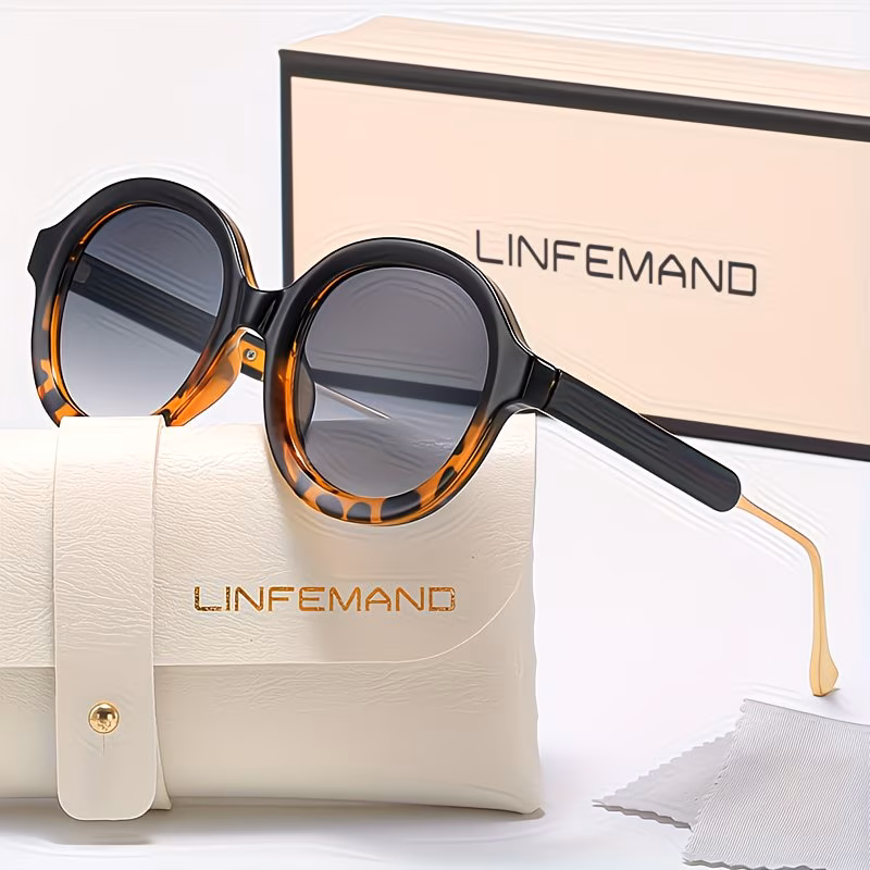classic retro round fashion glasses for gift for shopping parties and festive occasions Product details 5