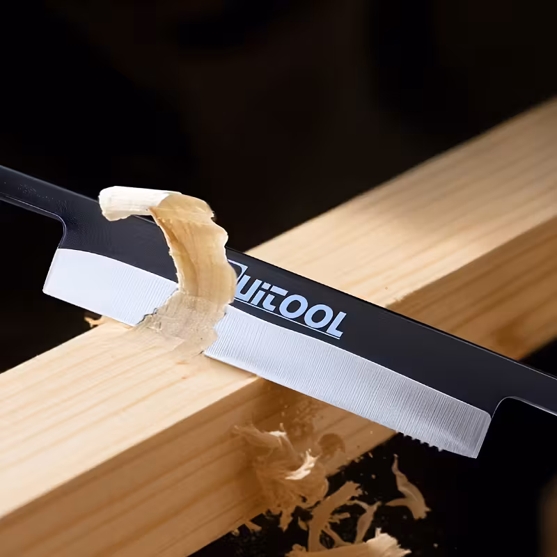 1pc woodworking draw knife 6 8 carbon steel blade straight draw shave debarking tool for debarking wood carving wood working Product details 8