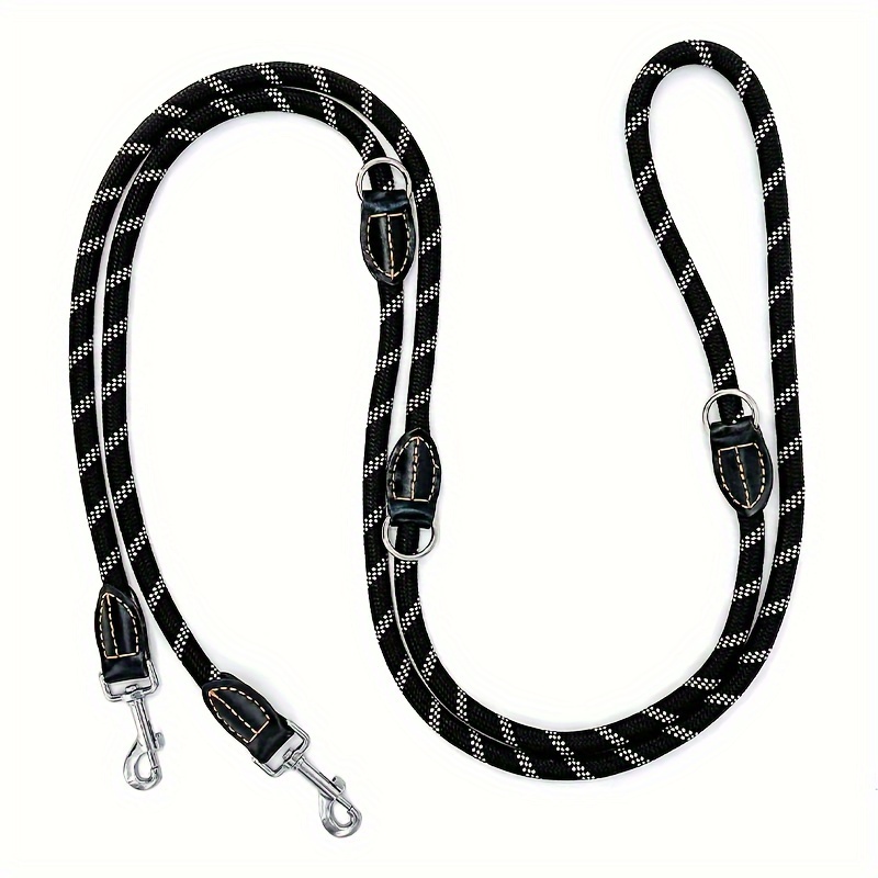 Dog Nylon Multi-functional Leash With Reflective Wire Leash Walk Your Dog To Walk At Time Suitable For Medium To Large Dogs