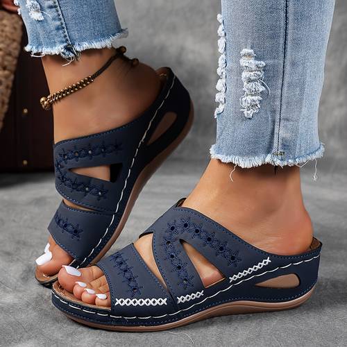 summer wedge sandals for women flip flops