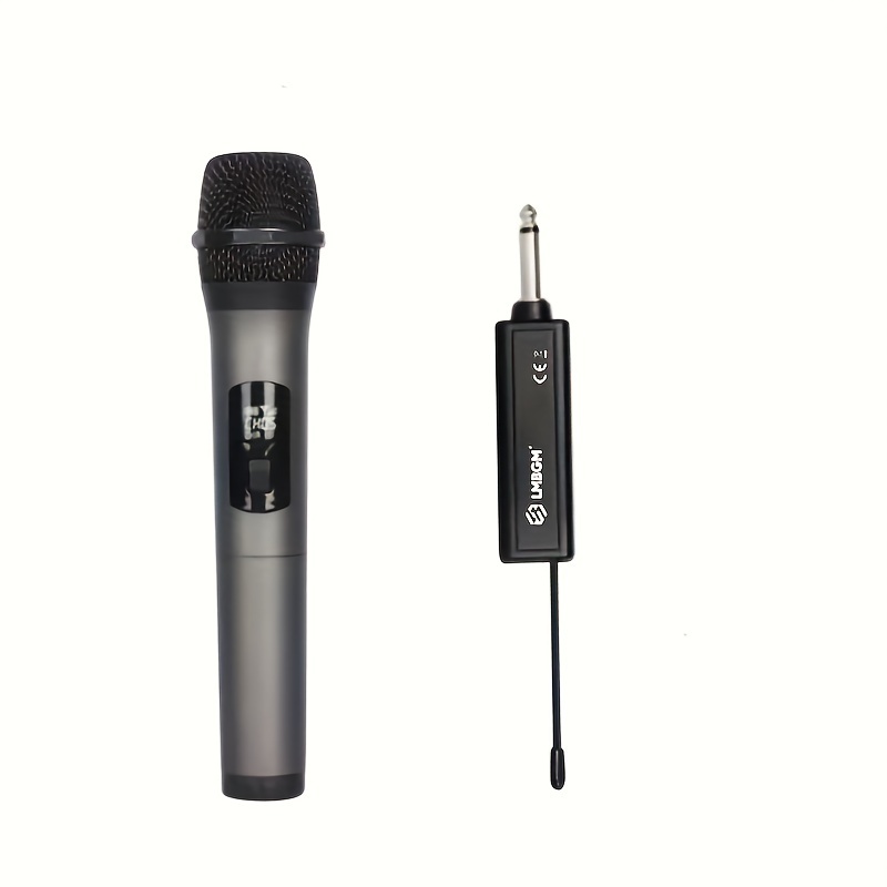 W 2 Wireless Rechargeable Microphone Home KTV Outdoor Portable Singing Performance Microphone Handheld Microphone System