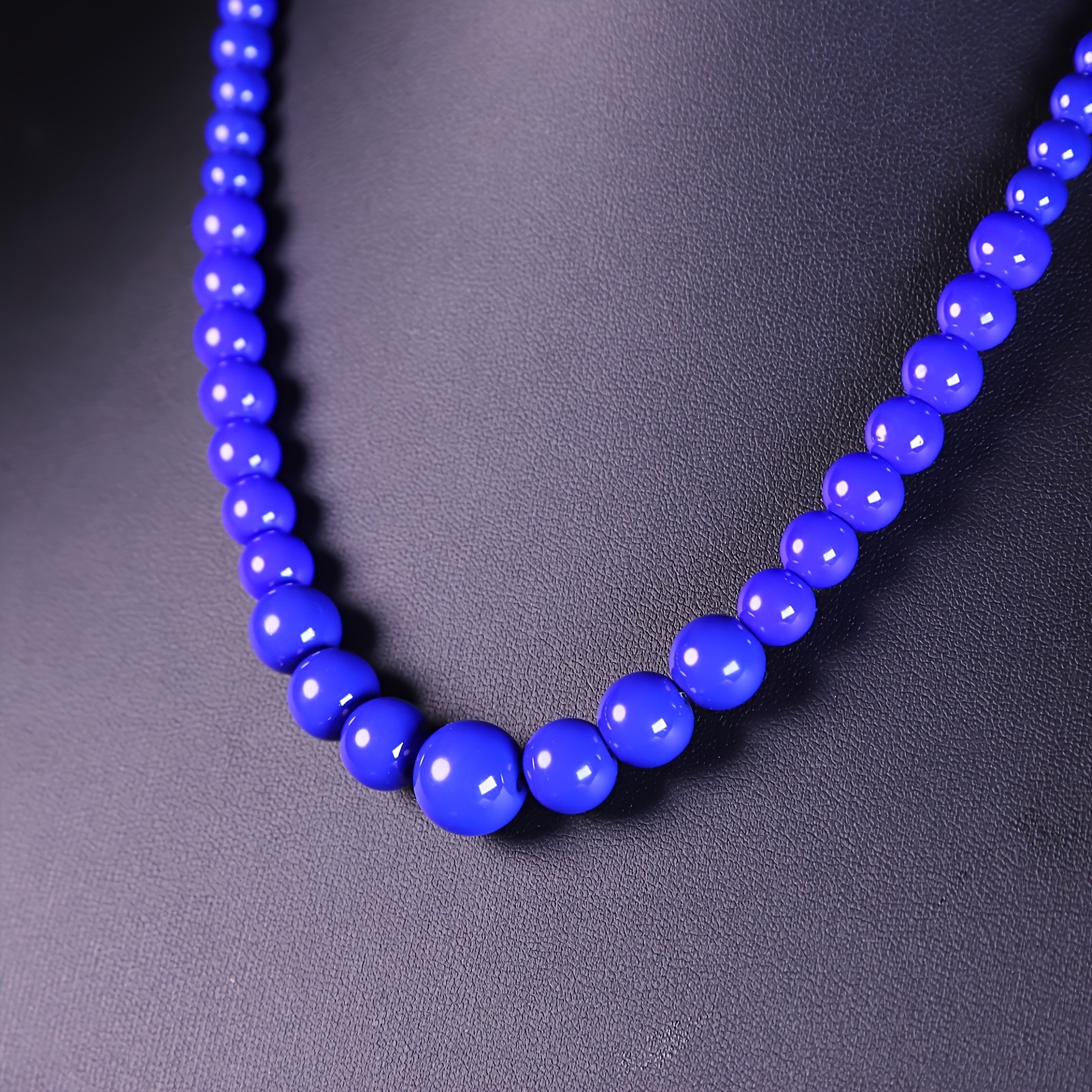 Natural Lapis Lazuli Necklace with Tassel Chain, Gift for Women