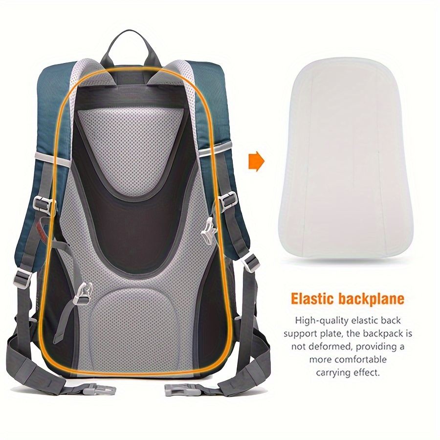 30l climbing backpack outdoor professional dual shoulder bag mens and womens   lightweight hiking travel bag details 7