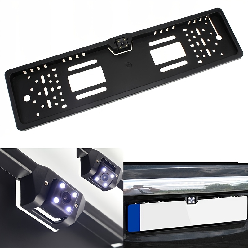 camera de reversare pentru plăcuțe europene cu 4 led-uri și vizualizare nocturnă, compatibilă cu plăci ue, fără baterie Detaliile articolului 2