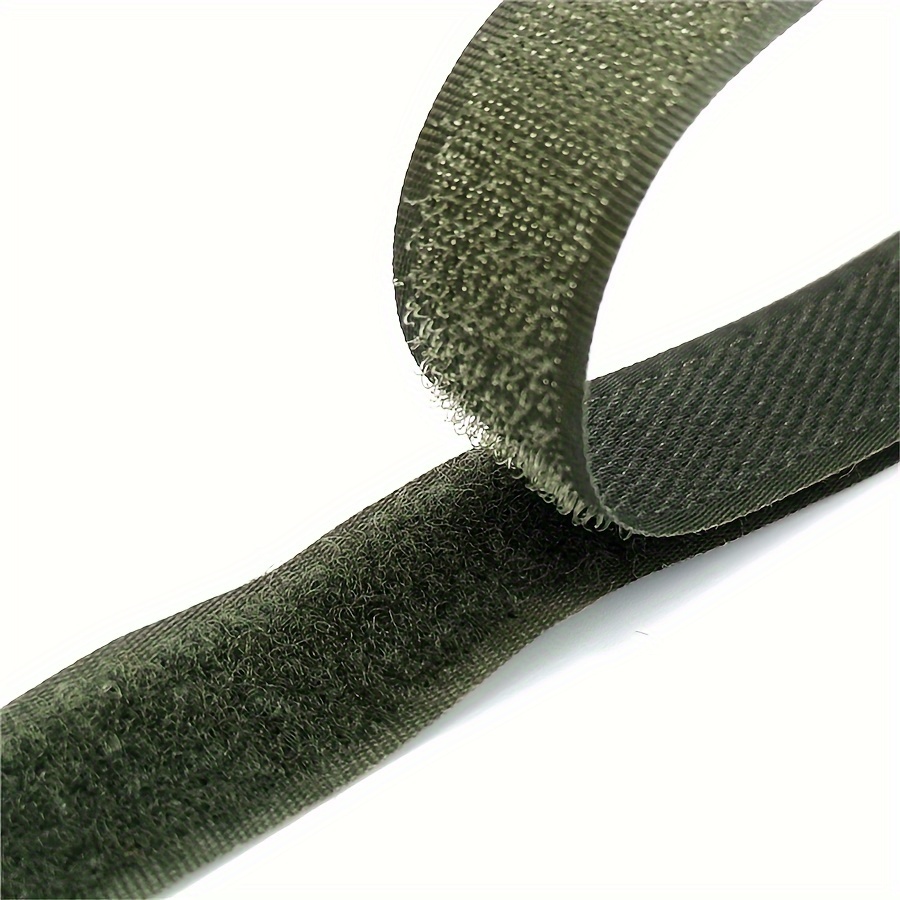 1 Pair 1 Yard Fastener Sew On Snap Nylon Cable Ties Wire Strap Cord No Glue Adhesive Sewing-on Strips Organizer Straps Office Use Wires Decorative Additions Sewing Additions