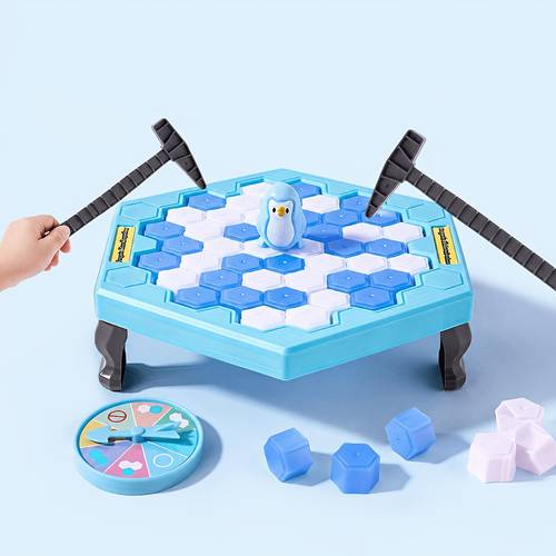 save penguin ice toy and disassembling wall board game novelty game interactive toy