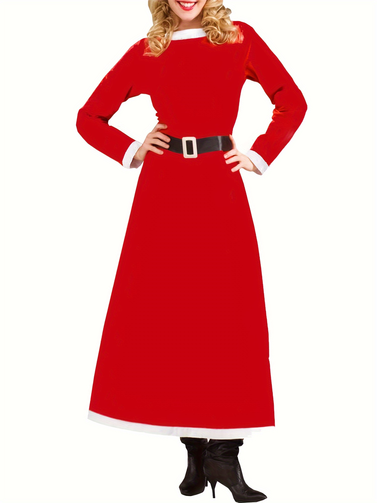 white christmas dresses Tinsel Pom Christmas Tree Sweater Dress – Ragstock main image 1