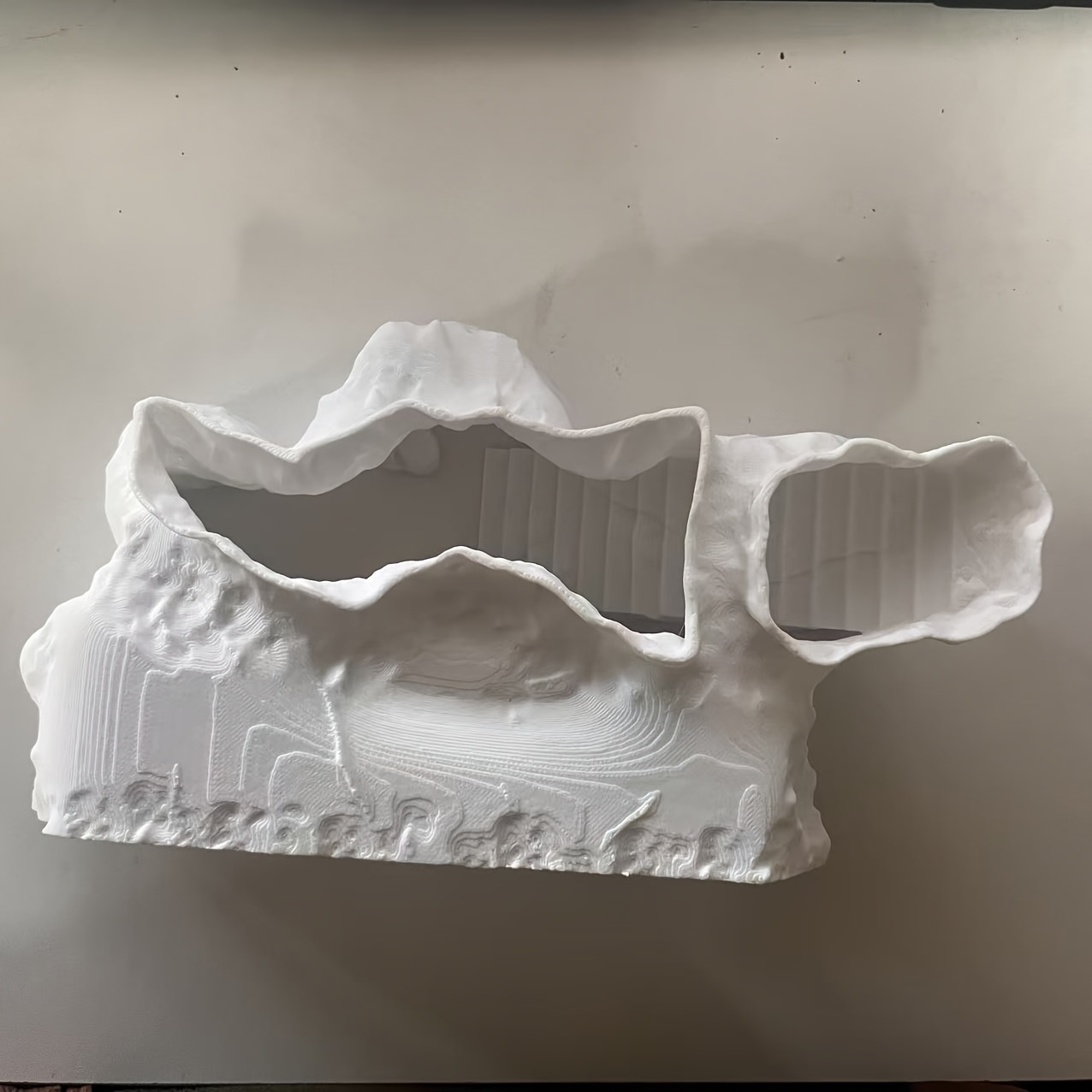 Image of 3d Castle Decoration With Caves For Hiding, Reptile And Habitat, Pla Material, A Stunning For Home Or Office Desk