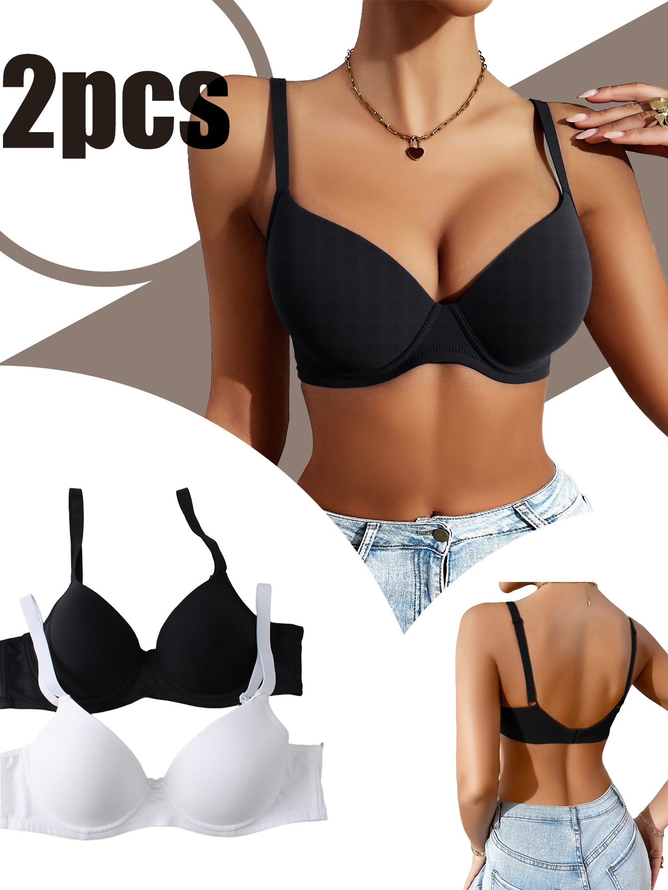 unidades) casual mujer sostenes mujeres Temu Argentina