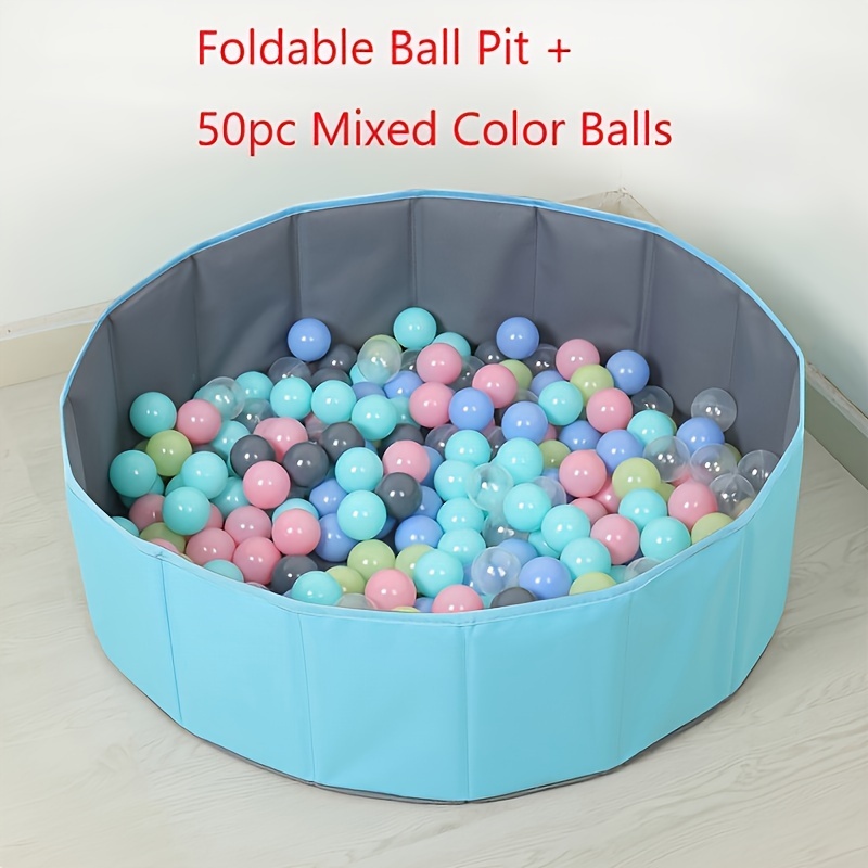 Namvo Piscina De Bolas Plegable Impermeable – Alberca Portátil De 80 Cm Para Bebés, Niños, Perros Y Gatos, Uso En Interior Y Exterior, Fácil De Guardar Y Limpiar