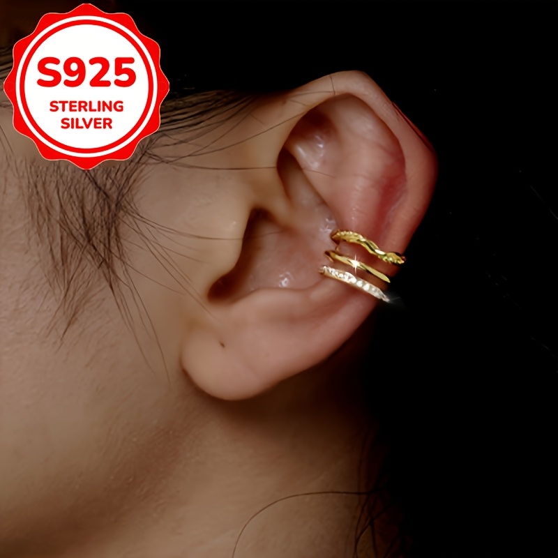 2pcs Women's Vintage Classic Clip-On Earrings Set