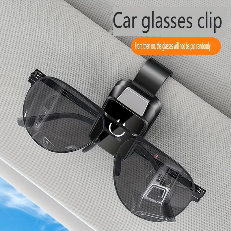 

Glasses Holder Clip - Abs Resin, For All Vehicle Models, Fashion Glasses & On Sun Visor, Holder For Car