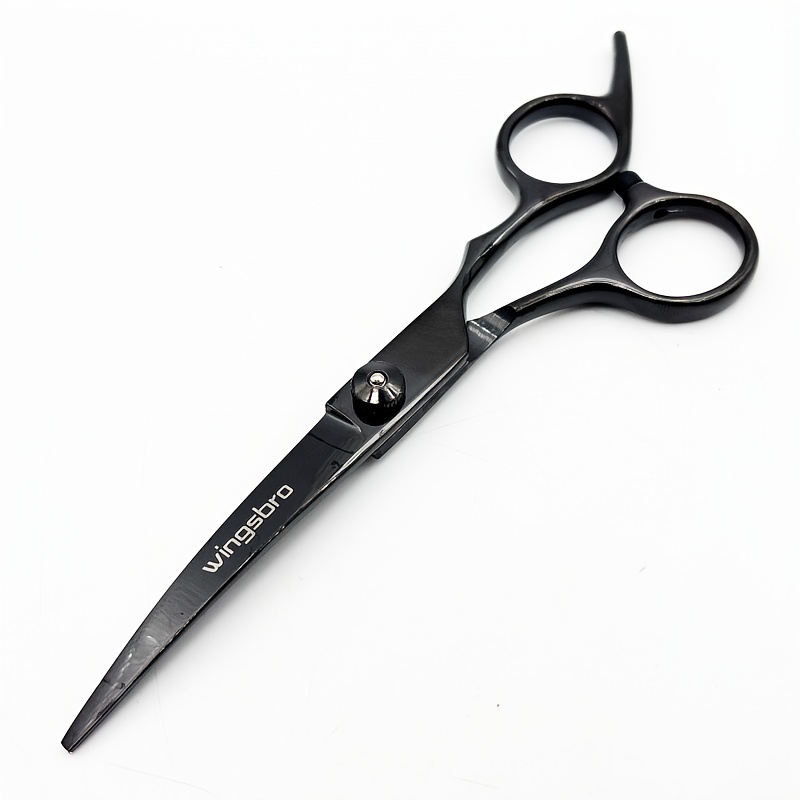 Image of 1pc Wingsbro 6-inch Professional Pet Grooming Scissors, Downward Curved Arc Scissors, Dog Hair Trimming Scissors, Curved Scissors For Cats, Suitable For Small To Medium-sized Pets, Multiple Colors