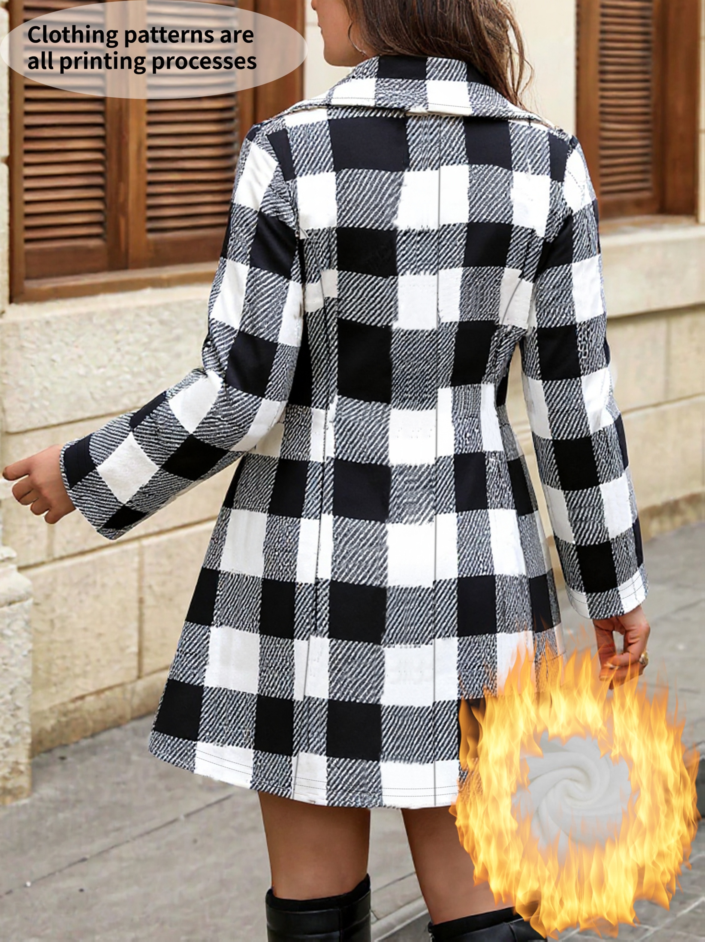 plus size plus size womens coat autumn winter a stylish