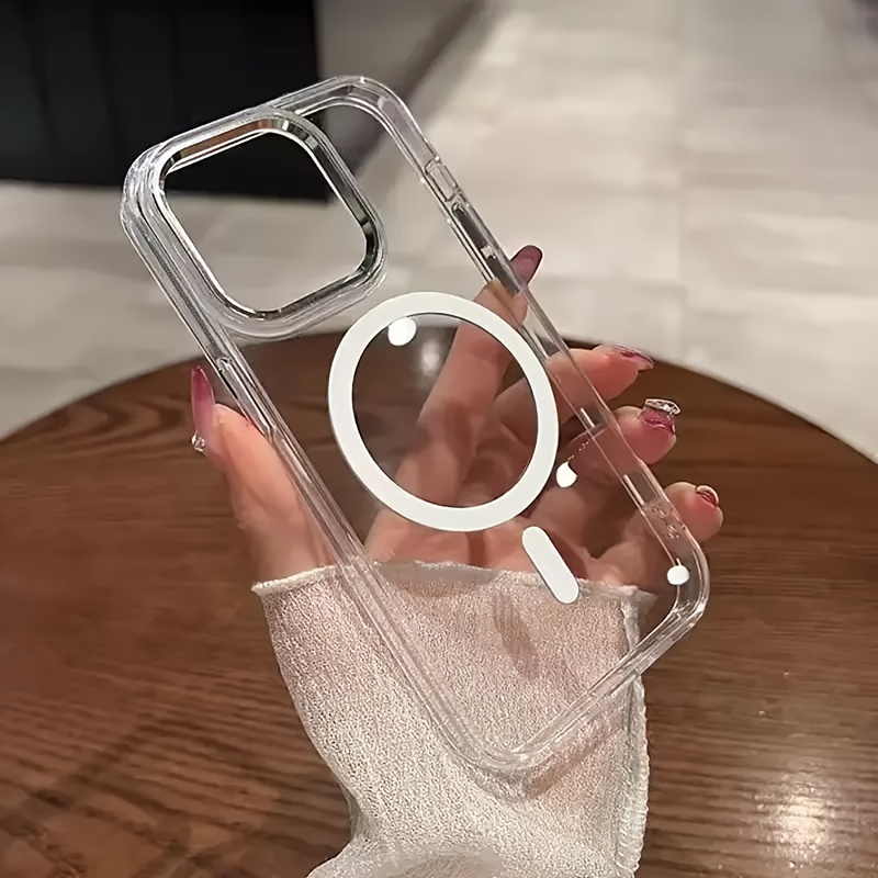 Image of Phone Case - Magnetic Case For Iphone 17 Air 16 15 14 13 12 11 Pro Wireless Charging Hard Cover