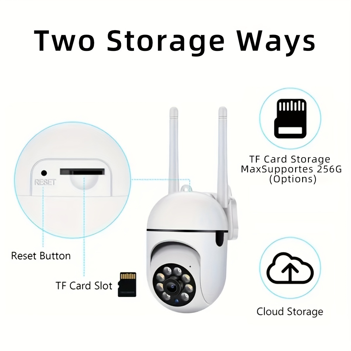 1pc 3mp hd indoor security camera with color night vision two way audio ptz built in light wall hanging wi fi enabled usb powered 1296p video smartphone compatible   homekit ready motion detection tracking details 4