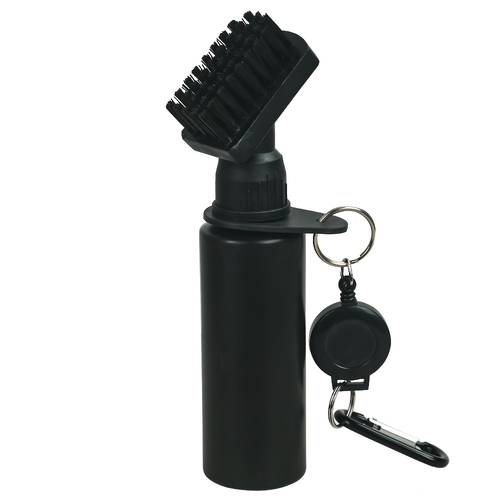 golf clubs cleaning water brush retractable aluminum climbing hook golf club cleaner brush nylon brush head and squeeze water bottle holds 4 ounces of water
