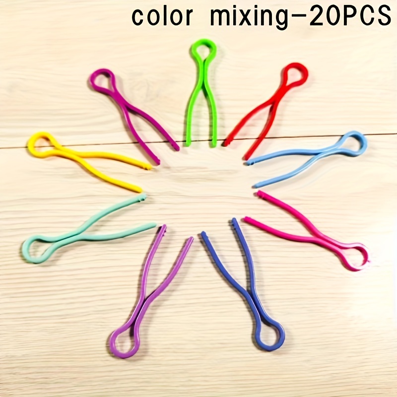 TEMU 20 bobines de fil à coudre multicolores avec support à fil - Durables et polyvalents pour la couture, le tricot et les loisirs créatifs