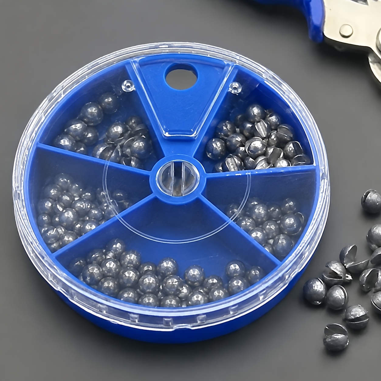 Image of High-quality Fishing Lead, 60g Combination Set, Separable Design, Suitable For Fly Fishing, Sea, Freshwater Fishing Lures, Gift For Fishing Enthusiasts, Fishing Additions, Hooks And Lead