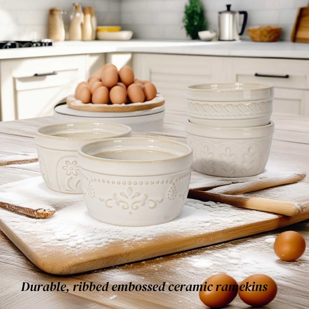 ramekins oven safe creme brulee porcelain Temu Australia
