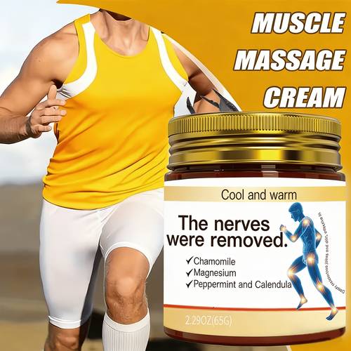 maliyyas neuromuscular massage cream enriched with centella asiatica extract magnesium and chamomile essential oil offers hydration quickly penetrates the muscles is perfect for use after workouts and is suitable for skin type
