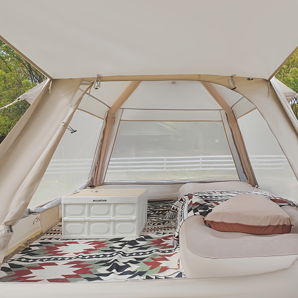 tienda de campaña mountain   para camping  , inflado   automático,   de ocio sky shelter,   en  , equipo completo para camping
