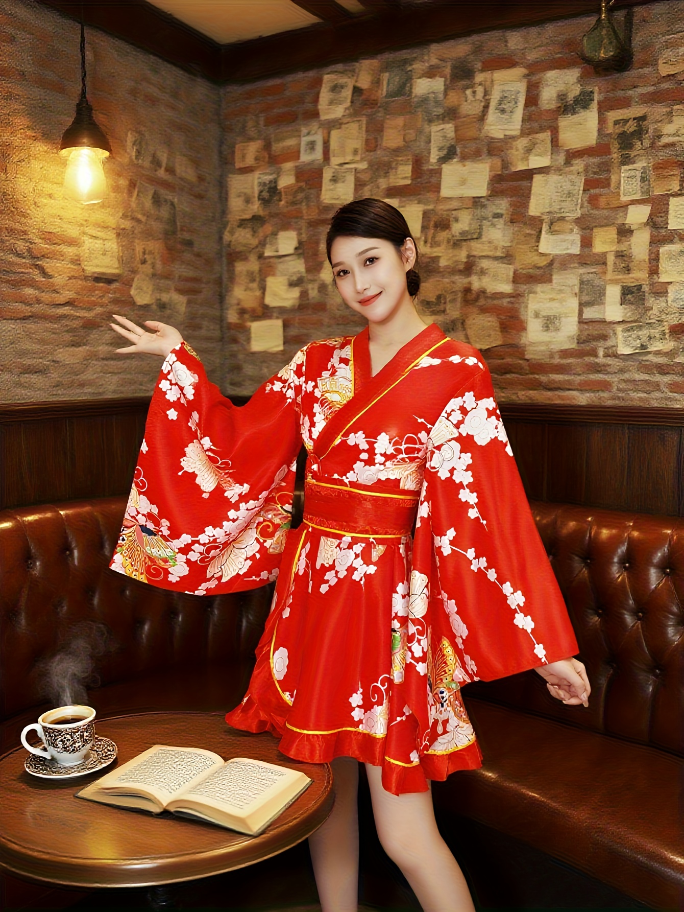Vestimenta Tradicional Tela Kimono Japones Clothing Kimono Japones