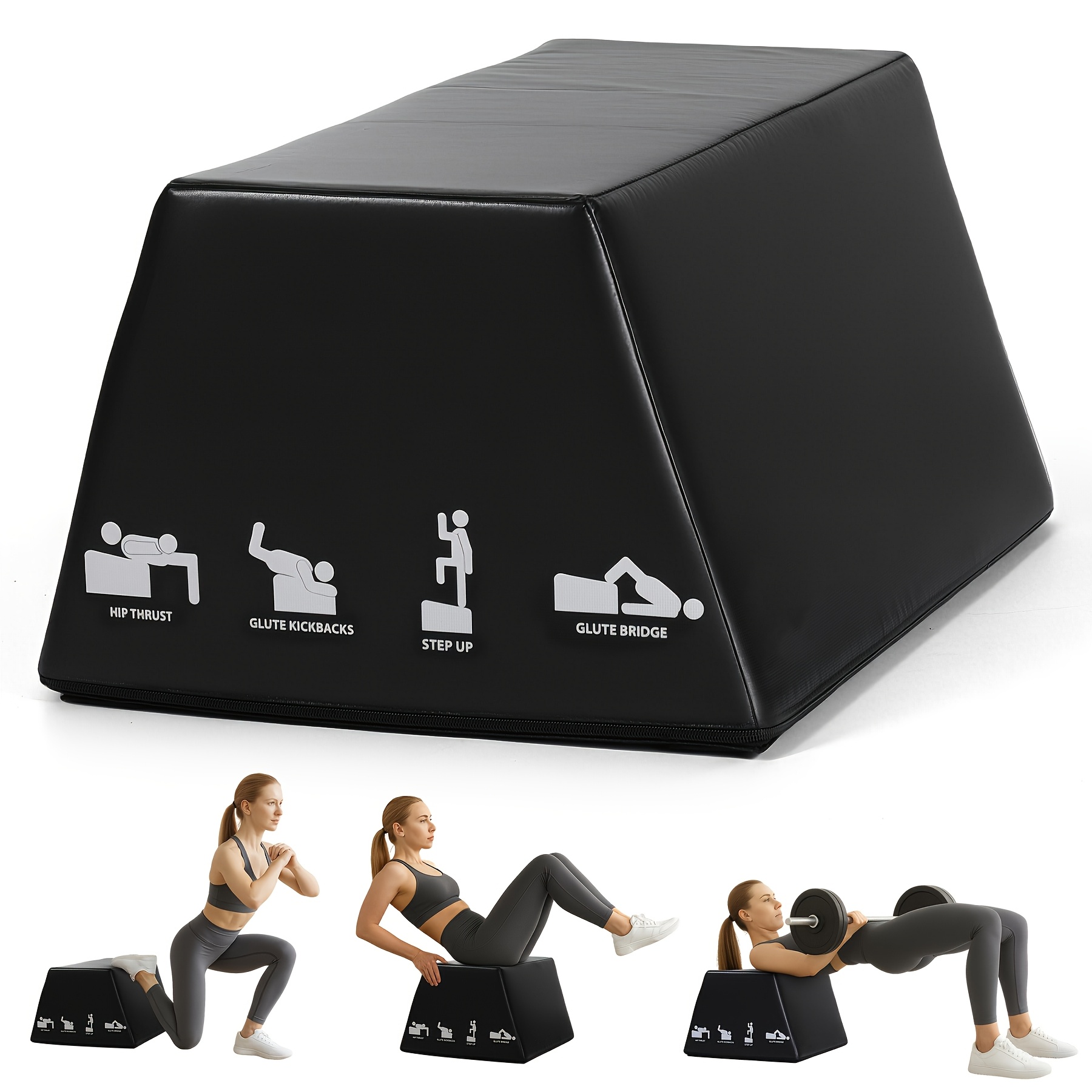 Hip Push Box Multifunctional Fitness Training Equipment, Home Squat Machine, Leg Press, Core Strength Training Auxiliary