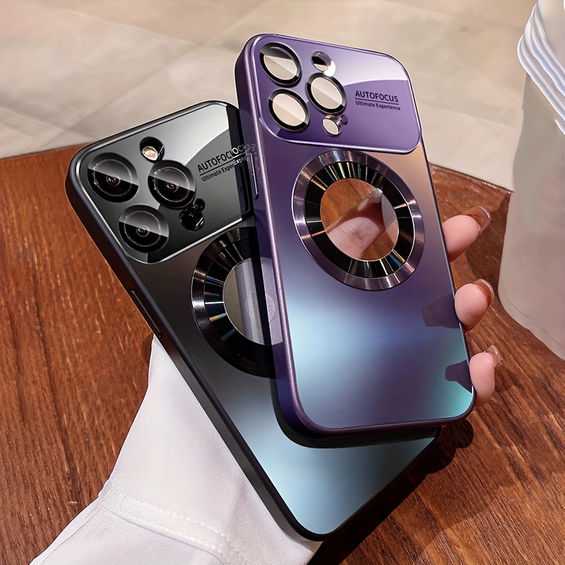 Funda magnética a prueba de golpes para iPhone 15 Pro Max con carga