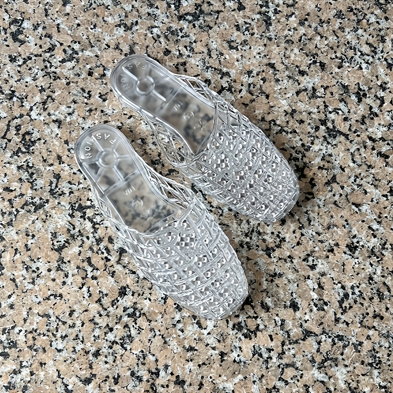 women's flat sandals summer soft sole jelly Temu Mauritius