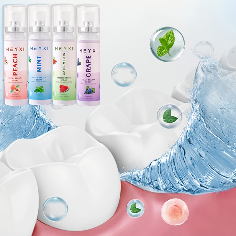 4pcs of 22Ml Fruit-Flavored Mouth Freshener, for Oral Care, Long-Lasting Freshness, Easy to Carry, Perfect for Dates, Work, Or After Meals - an Ideal Gift - Image 7