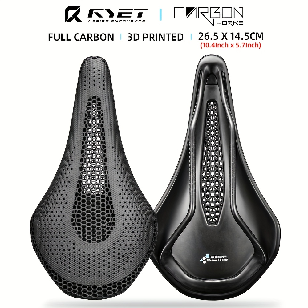 Carbon 3D Printed Bicycle Bike 205 High Carbon Fiber Base  for MTB Mountain Cycling, Cycling Accessories, Lightweight Durable