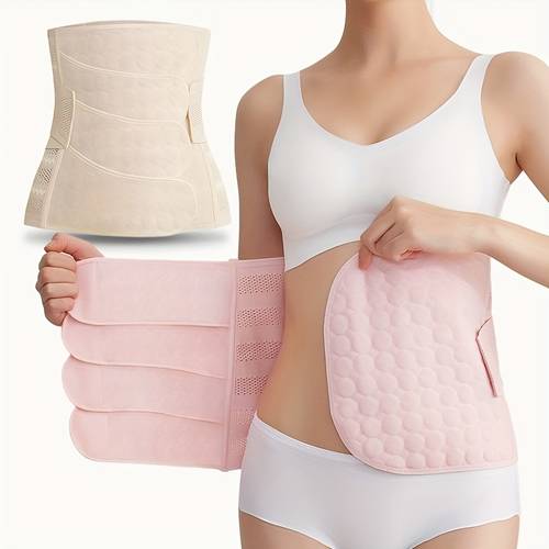 postpartum belly belt comfortable and adjustable waist trainer for women ideal for postpartum and body shaping postnatal body shaper