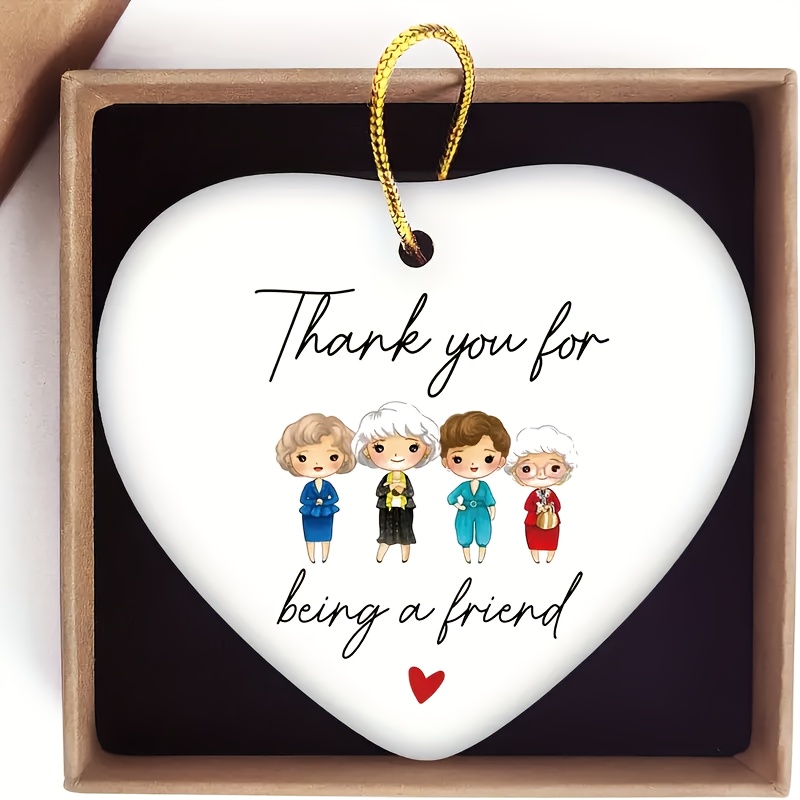 

Ceramic Keepsake - Ideal Bff & Gift | Decor, No Batteries Needed,