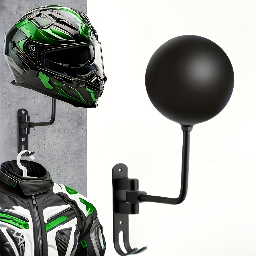 

Porte-casque de moto en d'aluminium, porte-casque de moto , présentoir de casque de moto, porte-casque rotatif pour suspendre des vêtements, un pour cyclistes et amis