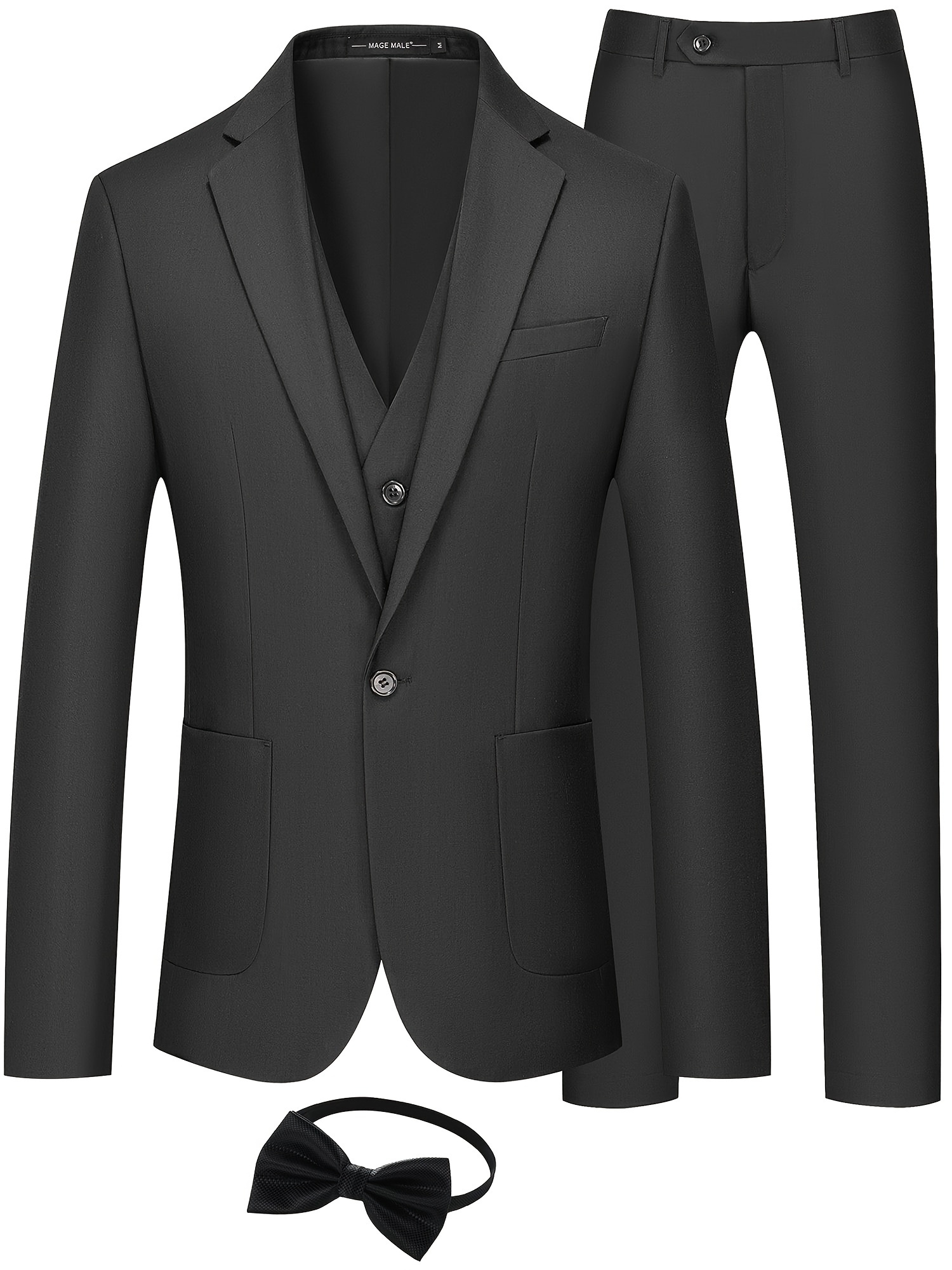 Male Men s Plus Size Men s Suits Big Tall Prom Suits Temu