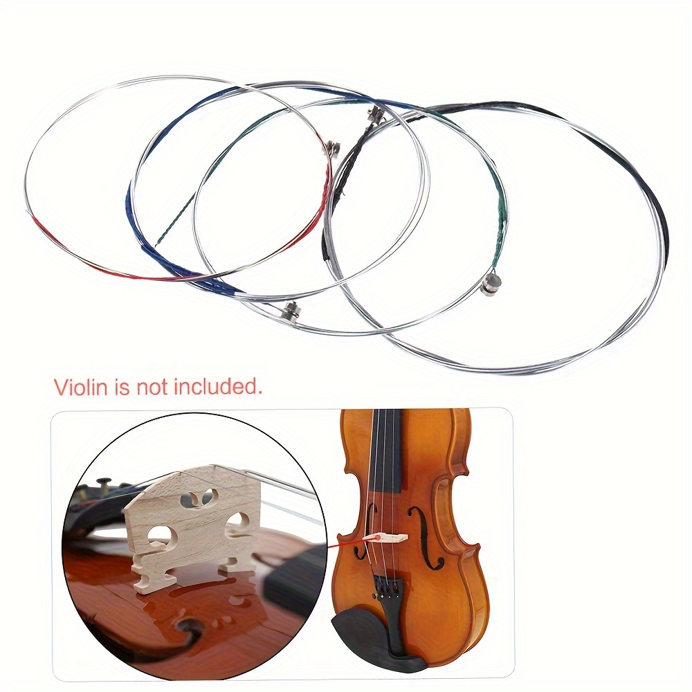 

Set High Quality Strings Size 4/4 & 3/4 Strings Steel Strings G D A Strings