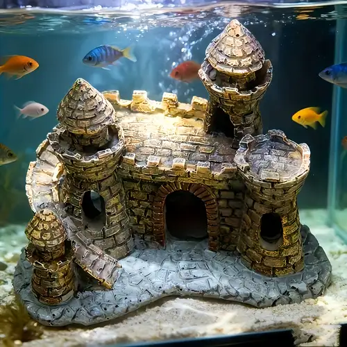fish tank accessories johannesburg Goldfish Bowl For Goldfish Plastic Aquarium Home Decor Clear Fish Tank For Desktop Suitable For Tabletops Living Room Bedroom Ornaments Pet Supplies NUVO Aquarium FullSize SR-Series -