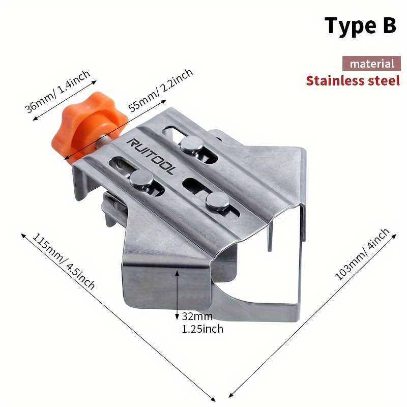 Corner Clamp Stainless Steel 90 Degree Right Angle Clamp Carpenter
